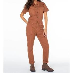NEW ROXY servo jumpsuit in russet